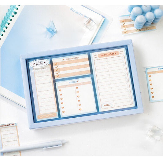 Good Life Sticky Notes Set Planner - 320 Post Notes for Daily Plan, Weekly Plan, Task List, Calendar - Craft and DIY