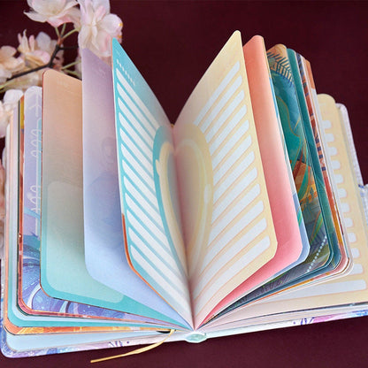 Poems of Life Journal - Aesthetics Planner 224 Pages Soft Leather Cover - A5 magnetic buckle notebooks - Bullet Journal