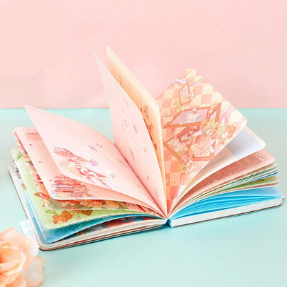 Once Upon a Time Journal with Cute Designed Pages - 224 Pages Hard Cover - A6 Pocket notebooks - Bullet Journal - DIY Stationery