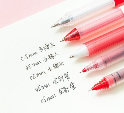 Strawberry Black Ink Gel Pen 0.5mm Micro Point - One Pen in a Pack -  Kawaii Cute Gel Pen - Office Pen - Student Stationery Office Supplier